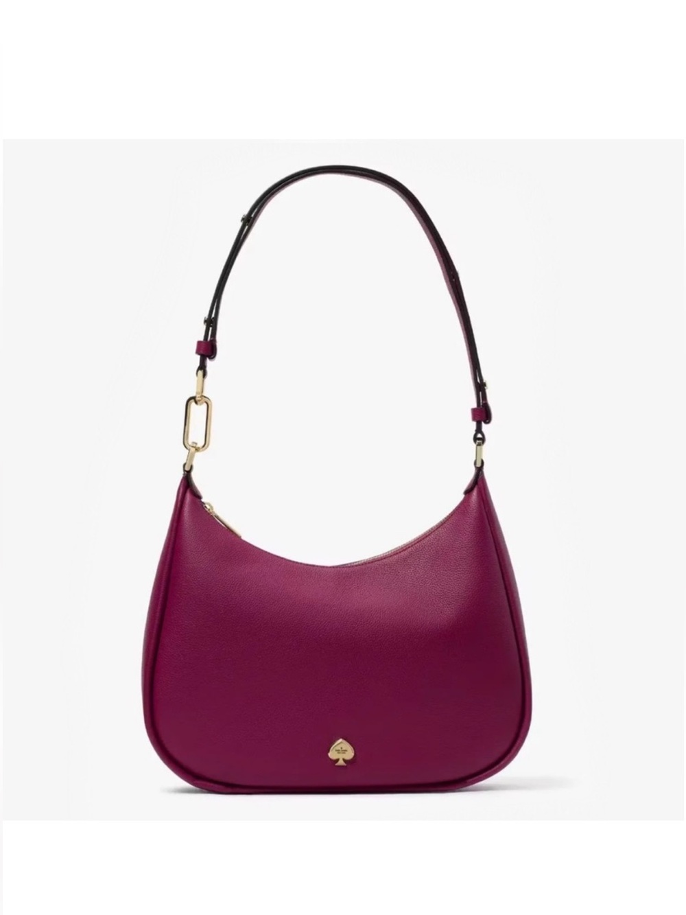 Kate Spade Kayla Convertible Large Shoulder Crossbody Bag Dark Raspberry NWOT